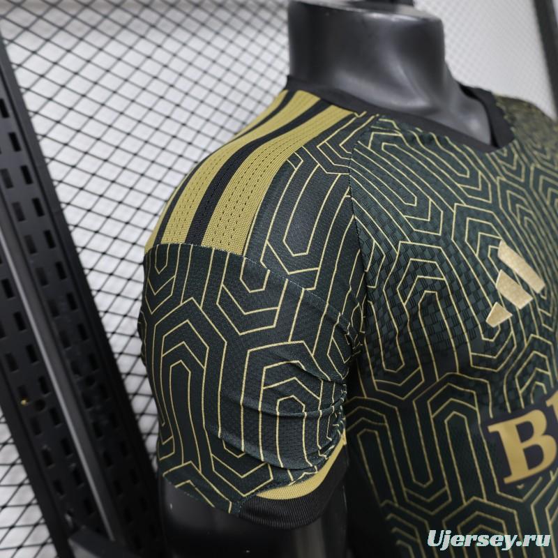 Player Version 2026 LAFC Home Black with Gold   Jersey