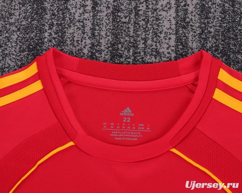 Retro Kids 2008 Spain Home Jersey