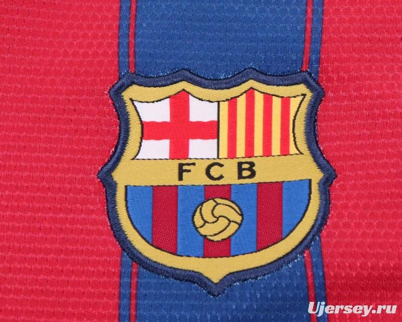 Retro Kids 09/10 FC Barcelona Home Jersey