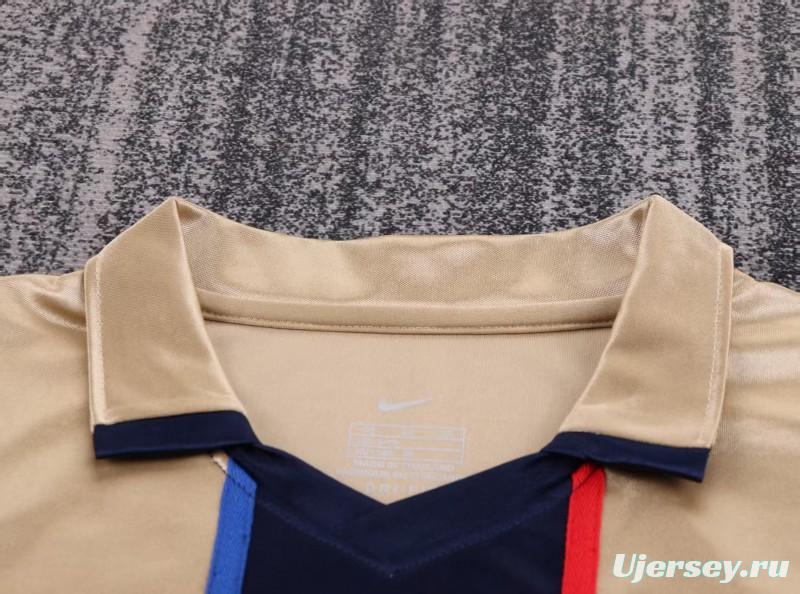 Retro Kids 01/02 Barcelona Away Jersey