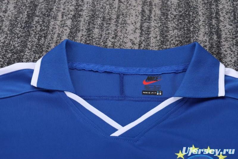 Retro Kids 1997 Brazil Away Jersey