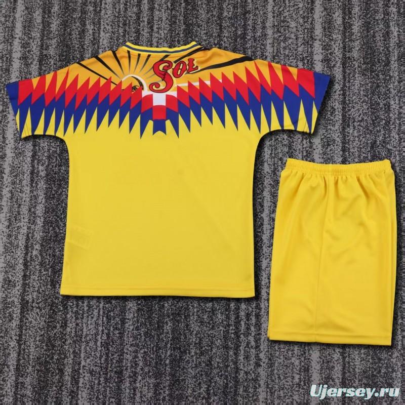 Retro Kids 1995 Club America Home Jersey