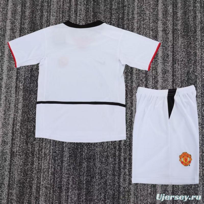 Retro 02/03 Kids Manchester United Away Jersey