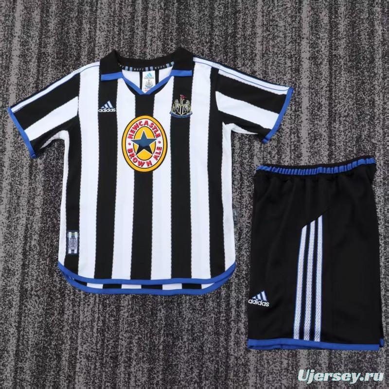 Retro Kids 99/00 Newcastle United Home Jersey