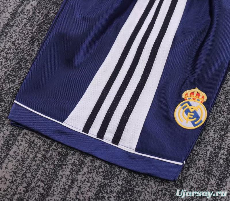 Retro Kids 98/99 Real Madrid Away Navy Jersey