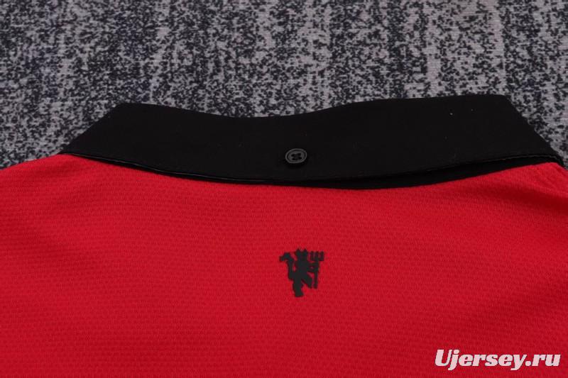 Retro Kids 13/14 Manchester United Red Home Jersey
