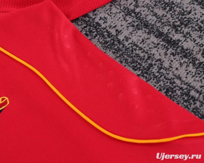 Retro Kids 2008 Spain Home Jersey