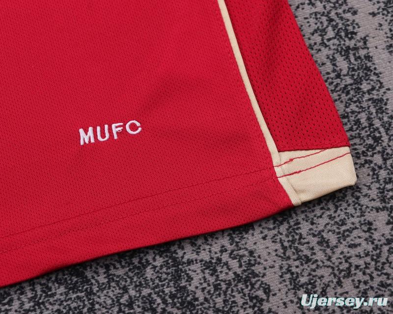 Retro Kids 06/07 Manchester United Home Jersey
