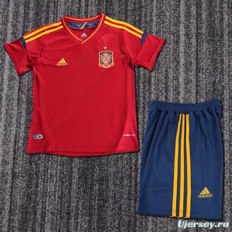 Retro Kids 2012 Spain Home Jersey