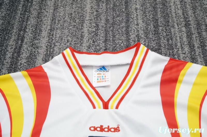 Retro Kids 1996  Spain Third WhiteJersey