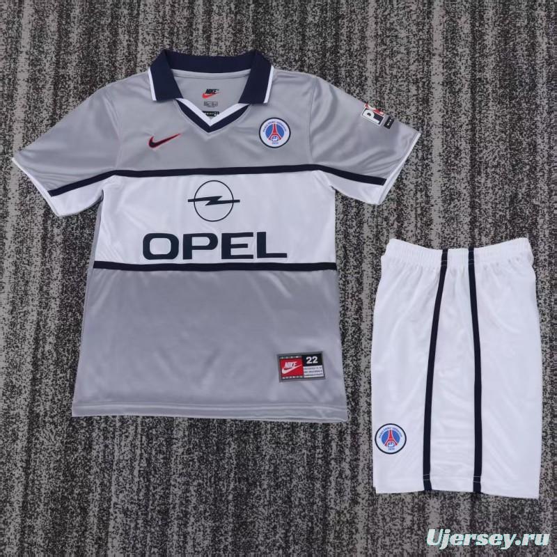 Retro Kids 00/01 PSG/Paris Saint-Germain Away Jersey