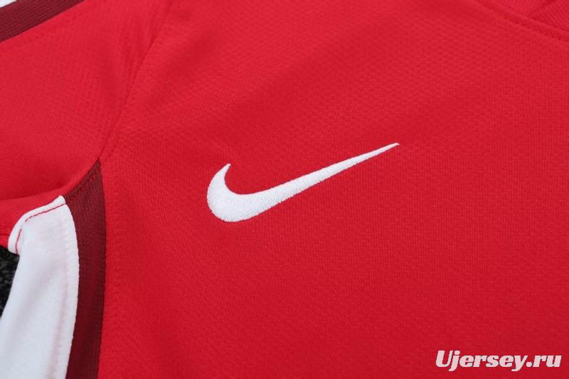 Retro 08/10 Kids  Arsenal Red Home Jersey