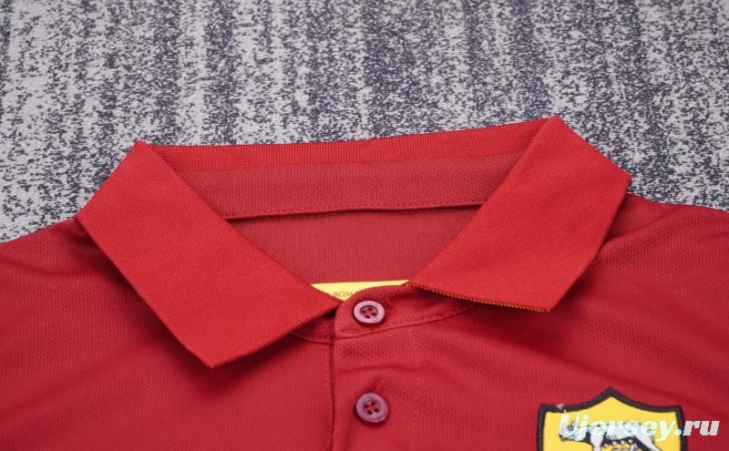 Retro Kids 14/15 AS Roma Maroon Home Jersey
