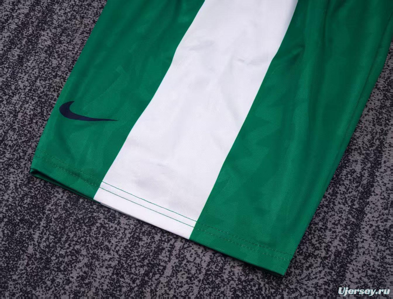 Retro Kids 1996  Nigeria Green Home Jersey