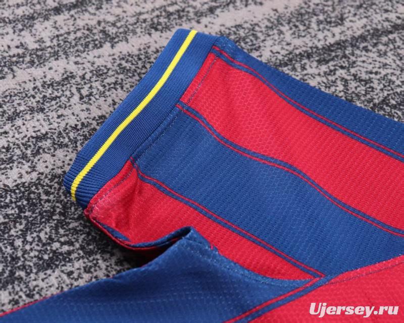 Retro Kids 09/10 FC Barcelona Home Jersey