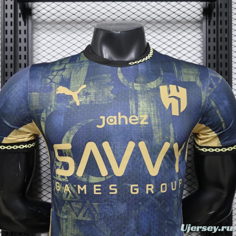 Player Version 26/27 Al-Hilal Away Navy Blue Special Edition Jersey