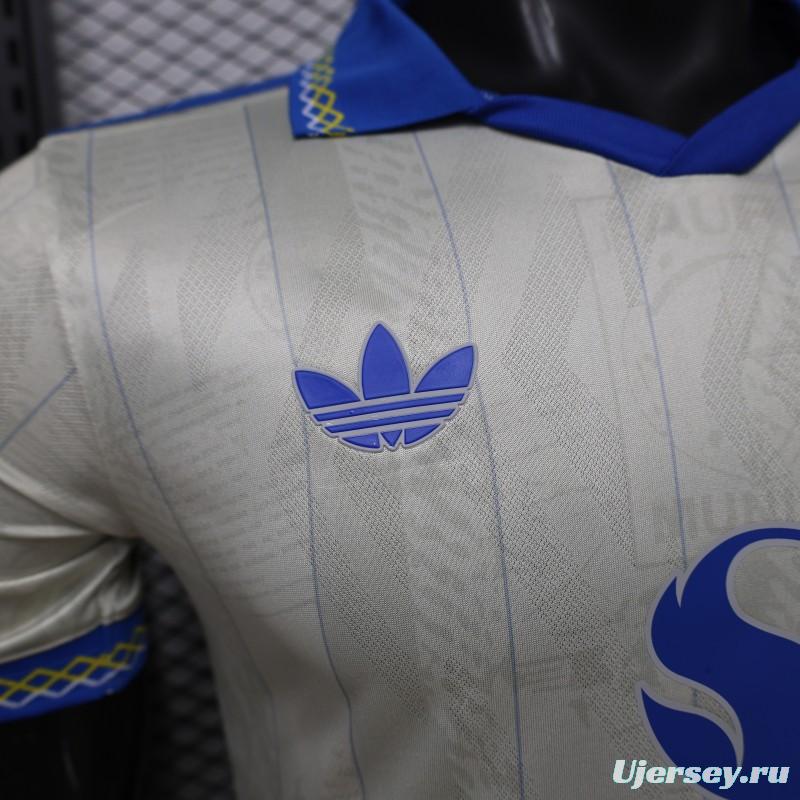 Player Version 26/27 Manchester United Away Cream White Jersey