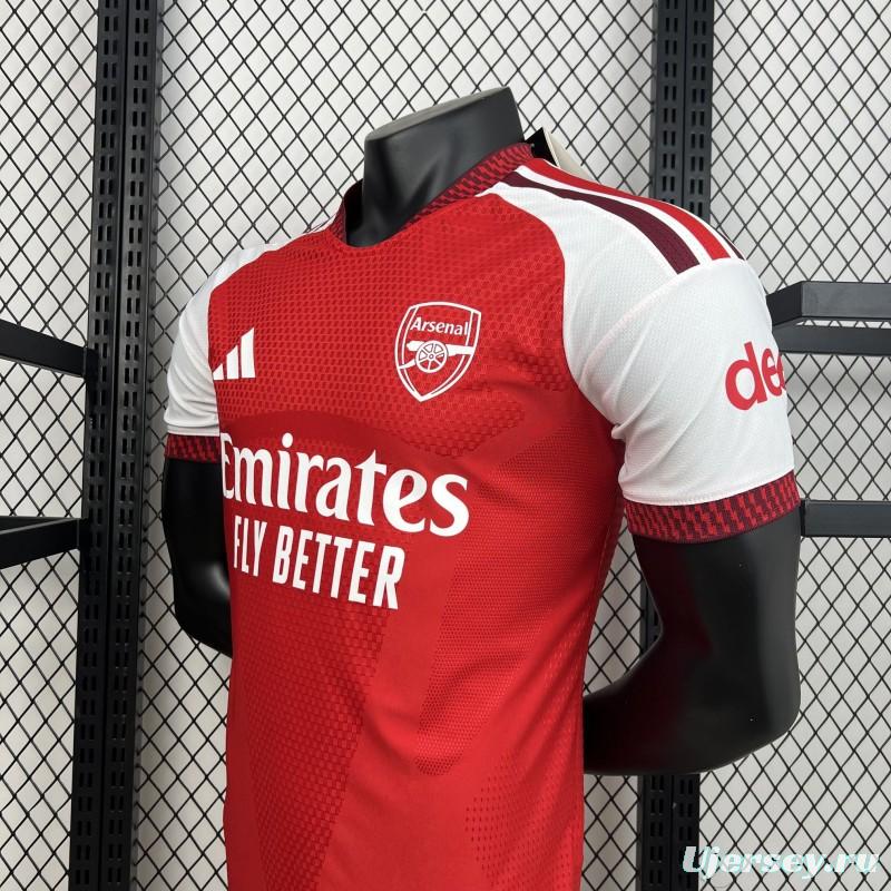 2026/27 Player Version Mens Arsenal Home Jersey