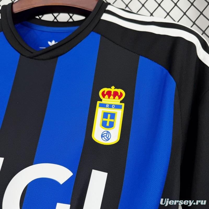 2025/26 Mens Real Oviedo 100th Anniversary Jersey
