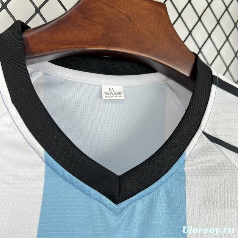 2026 Unisex Light Blue Striped World Cup Style V-Neck Soccer Jersey
