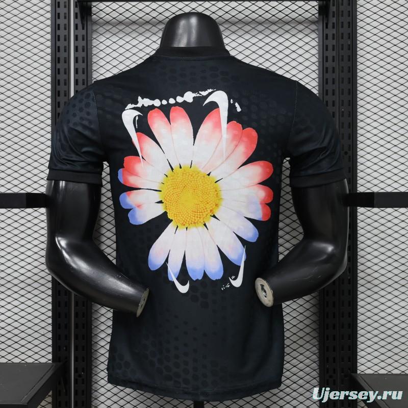 Player Version 2026 South Korea Dark Grey with Tonal Dot Allover Print Away Jersey