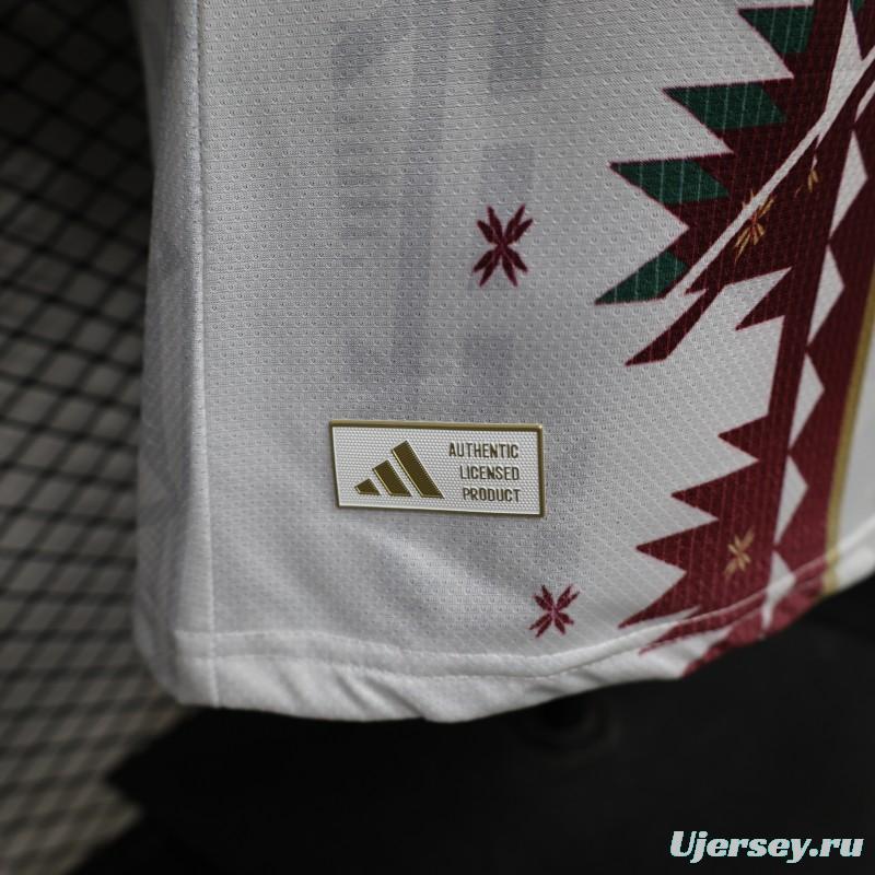 Player Version 2026 Mexico White  Special Edition Away Jersey
