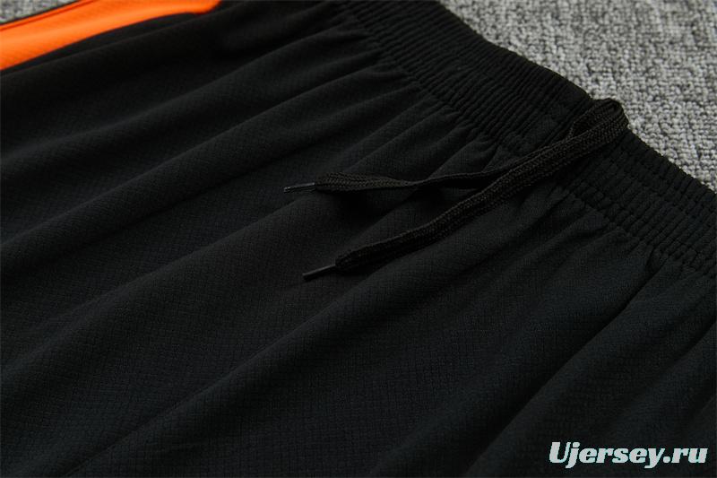 26/27 Netherlands Home Orange Short Sleeve + Soccer Shorts