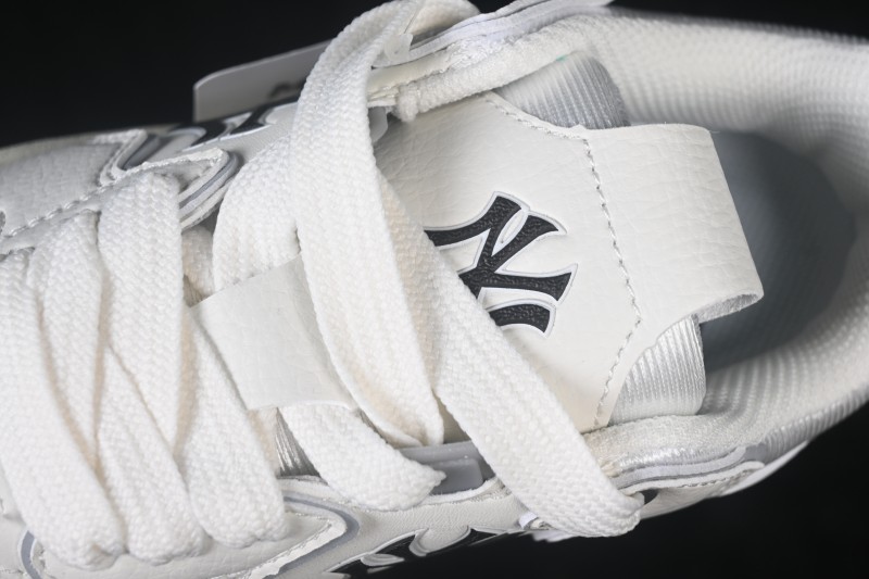 New York MLB Chunky Curve Liner Thick-Soled Casual Running Shoes - 3ASXM096N50IVS