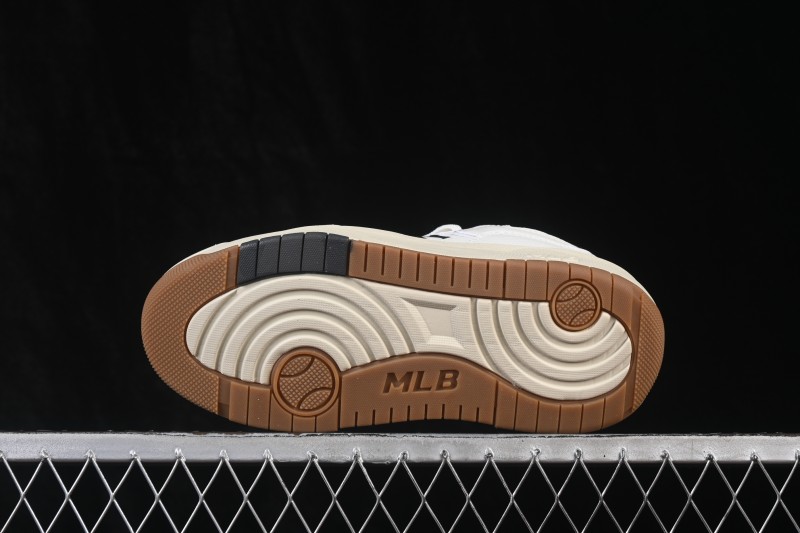 New York MLB Chunky Curve Liner Thick-Soled Casual Running Shoes - 3ASXM096N50IVS
