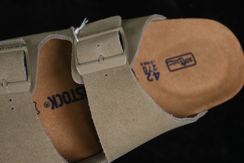 Birkenstock Arizona Two-Strap Sandals with Soft Footbed Leather Uppers - 1010503