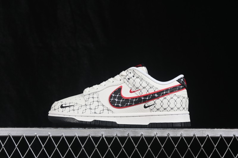 Nike SB Dunk Low Collaboration Premium Custom Low-Top Skateboarding Shoes - HS1024-002