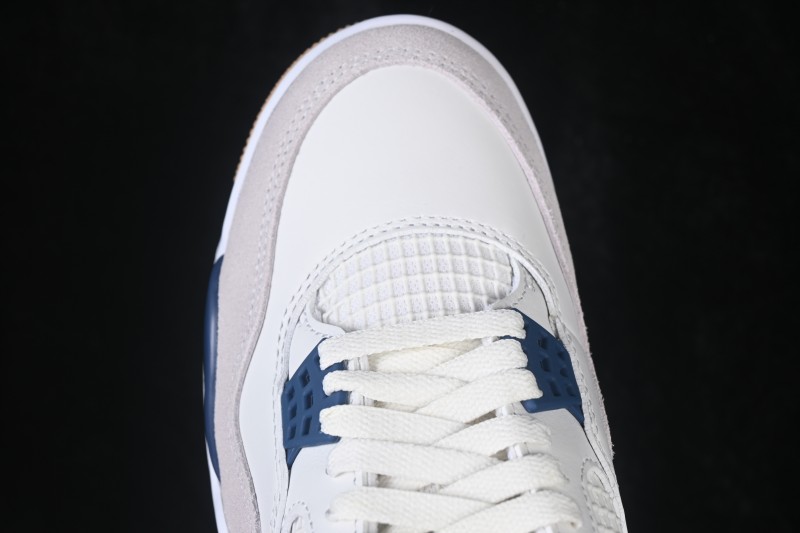 Nike SB x Air Jordan 4 Navy AJ4 Collaboration White Blue - DR5415-100