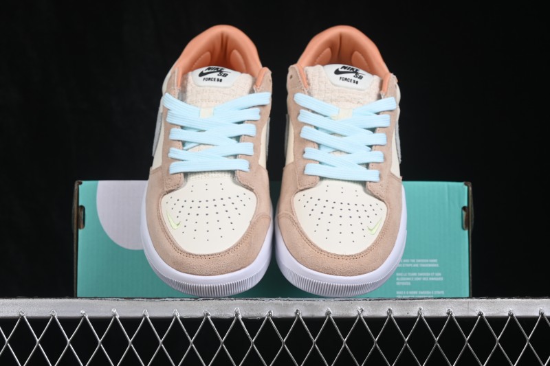 Nike SB Force 58 Retro Skateboarding Shoes with Durable Suede Construction - FN8888-131