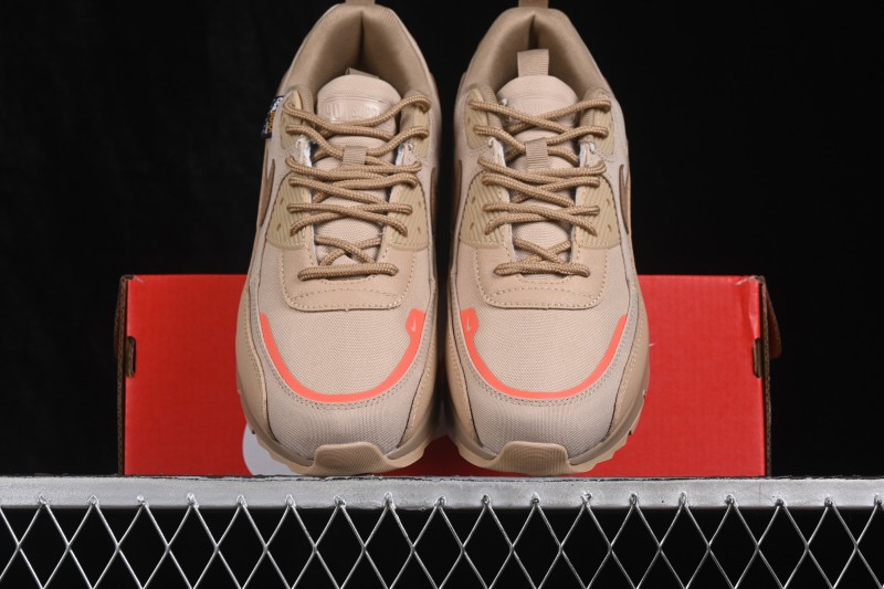 Nike Air Max 90 Retro Running Shoes with Visible Air Cushioning - CQ7743-200