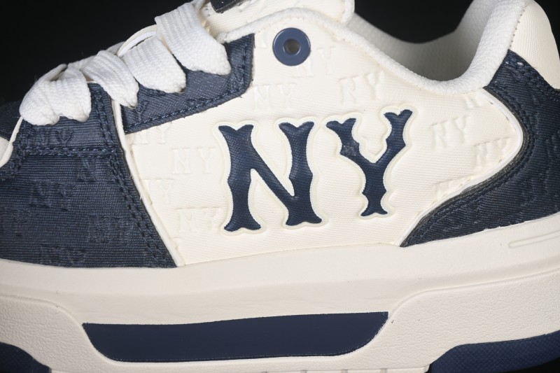 MLB Chunky Curve Liner New York Yankees Thick Sole Casual Running Shoes - 3ASXM066N50NYS