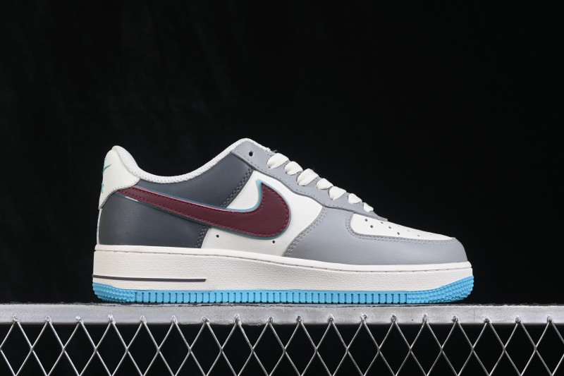 Nike Air Force 1 '07 Low Hand-Painted Graffiti Ice Island Prelude Casual Skateboarding Shoes - LJ8822-616