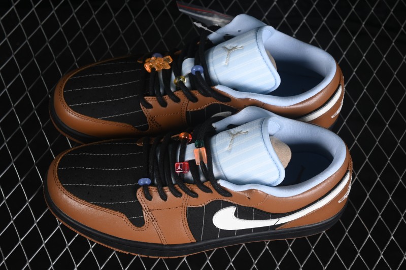 Nike Air Jordan 1 Low Retro Basketball Lifestyle Shoes - IR7560-010