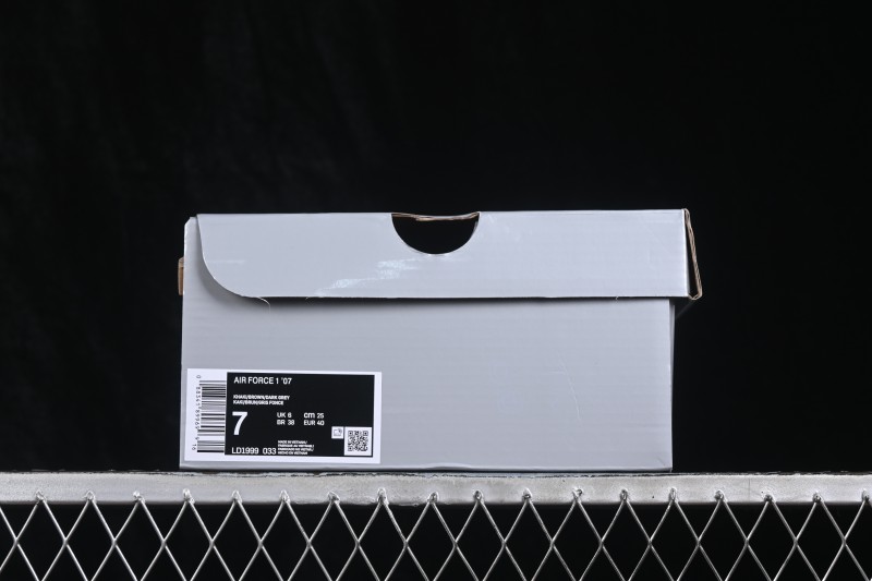 Nike Air Force 1 '07 Low Collaboration Skateboarding Shoes with Full-Length Air Cushion - LD1999-033