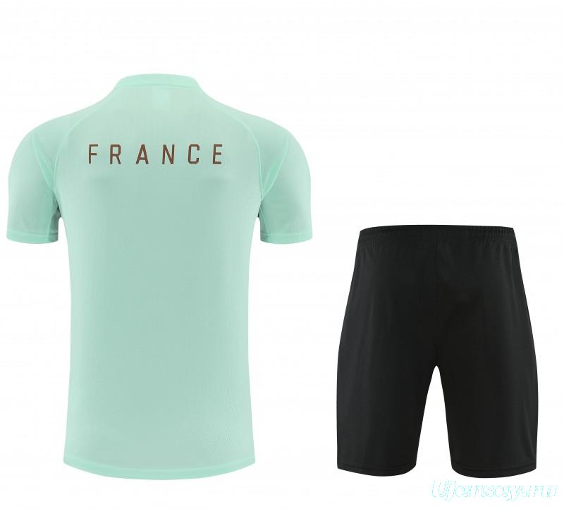 26/27 France Short Sleeve+Soccer Shorts