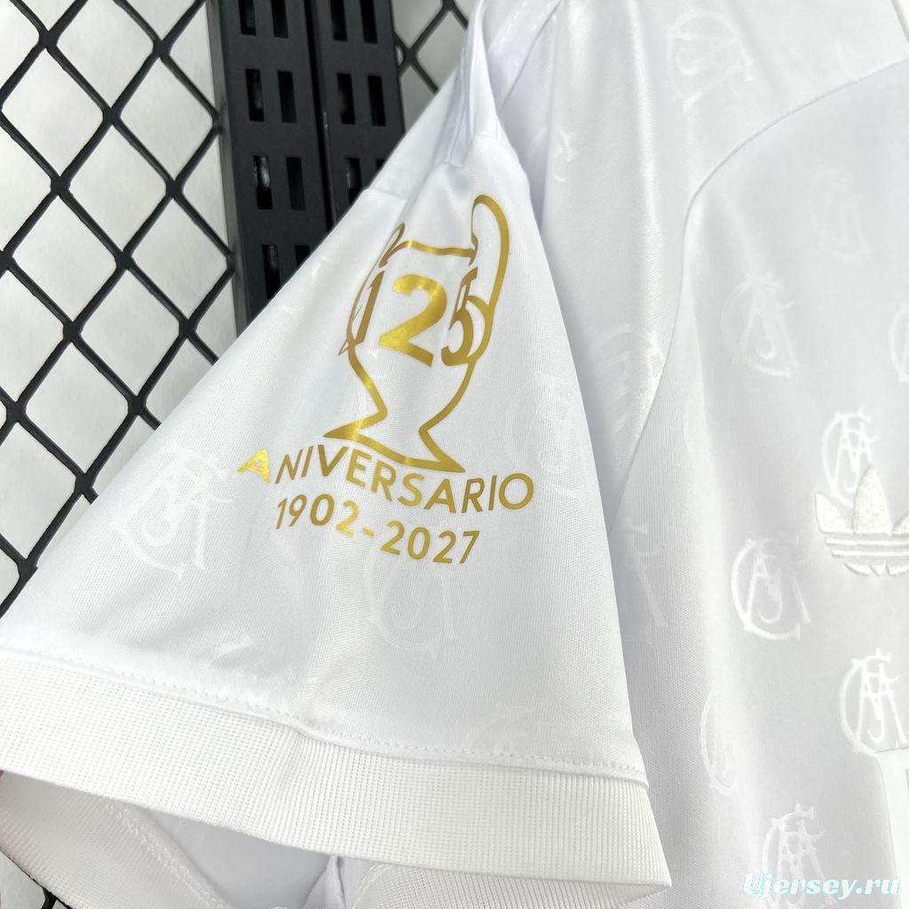 2026/27 Mens Real Madrid 125th Anniversary Jersey