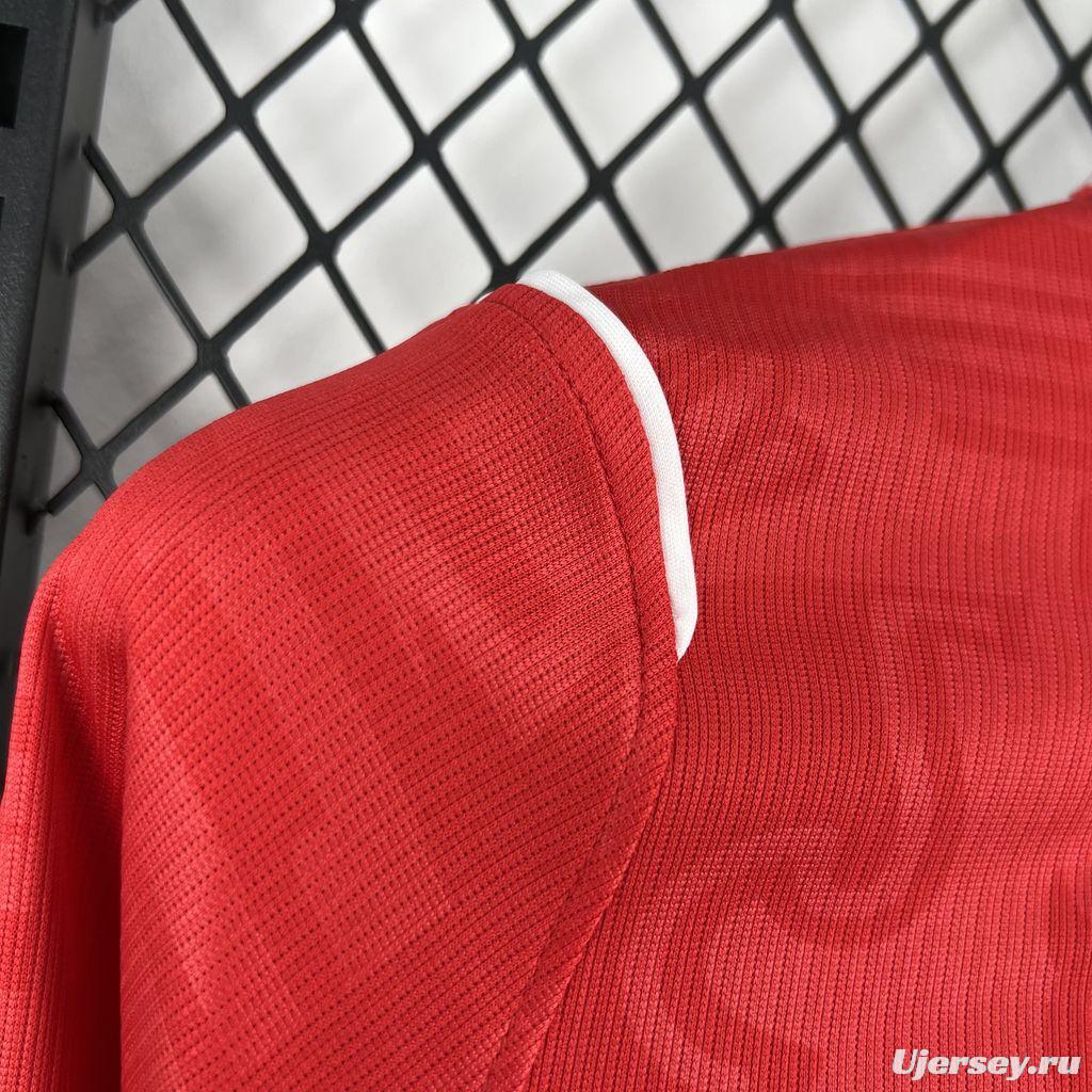 2026 Mens England World Cup Away Long Sleeve Jersey