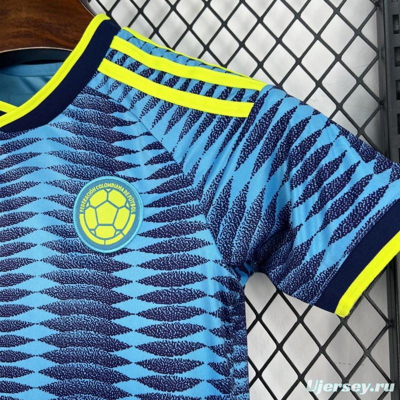 2026 Kids Colombia World Cup Away Kit