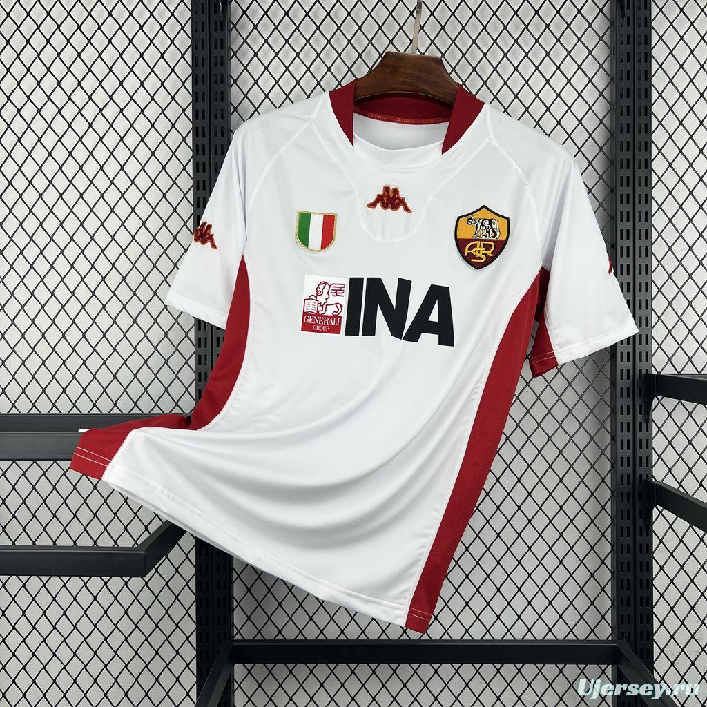 2001/02 Retro AS Roma Away Jersey