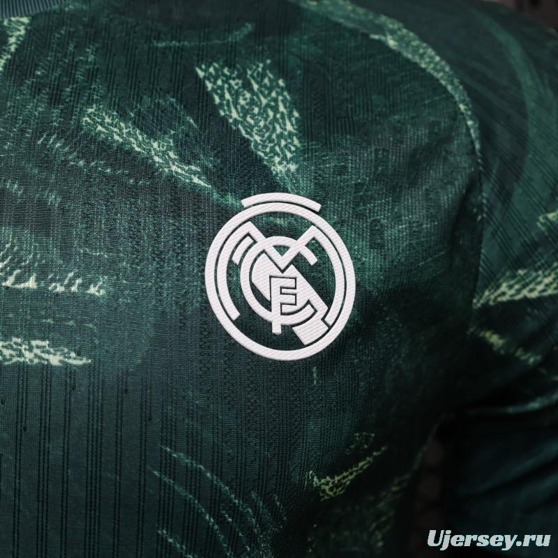 Player Version 26/27 Real Madrid Pre-Match Deep Green Jersey