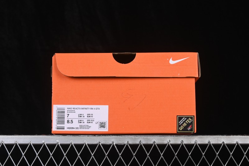 Nike Infinity RN 4 GTX Road Running Shoes with Waterproof GORE-TEX and ReactX Foam - HQ0264-101