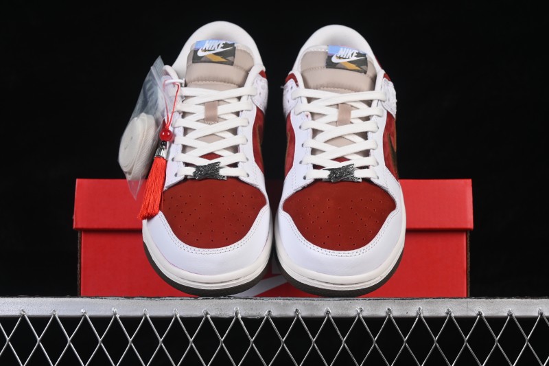 Nike SB Dunk Low Year of the Horse Limited Edition Low-Top Skateboarding Shoes - IQ1118-220