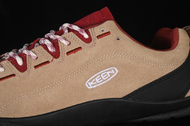 Keen Jasper Retro Street Style Outdoor Shoes in Cream - F.C3