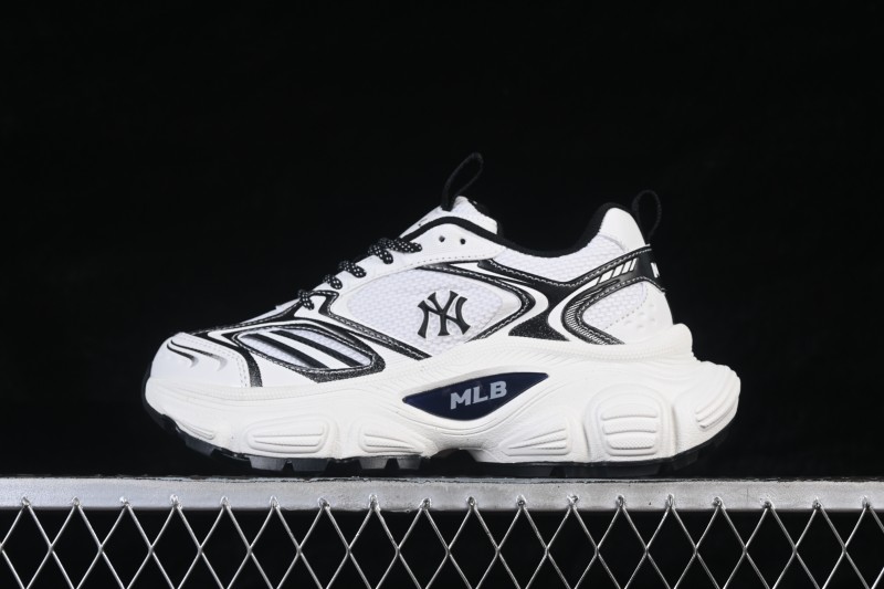 New York MLB Winner Chunky DT Running Shoes with Elevated Sole - 3ASHWC36N50WHS