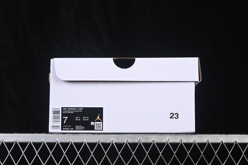 Nike Air Jordan 1 Low Retro Basketball Shoes with Classic Leather and Cushioned Sole - IR7553-422