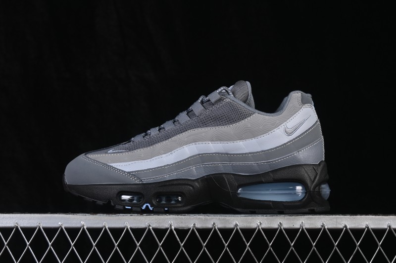 Nike Air Max 95 Retro Running Shoes with Cushioned Air Sole - IB7682-001